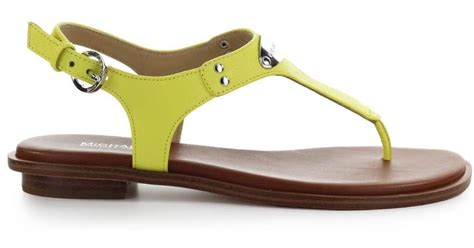 michael kors shoes green|michael kors sandals lime green.